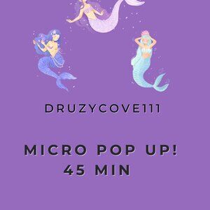 MICRO POP UP -DRUZY IS LIVE!